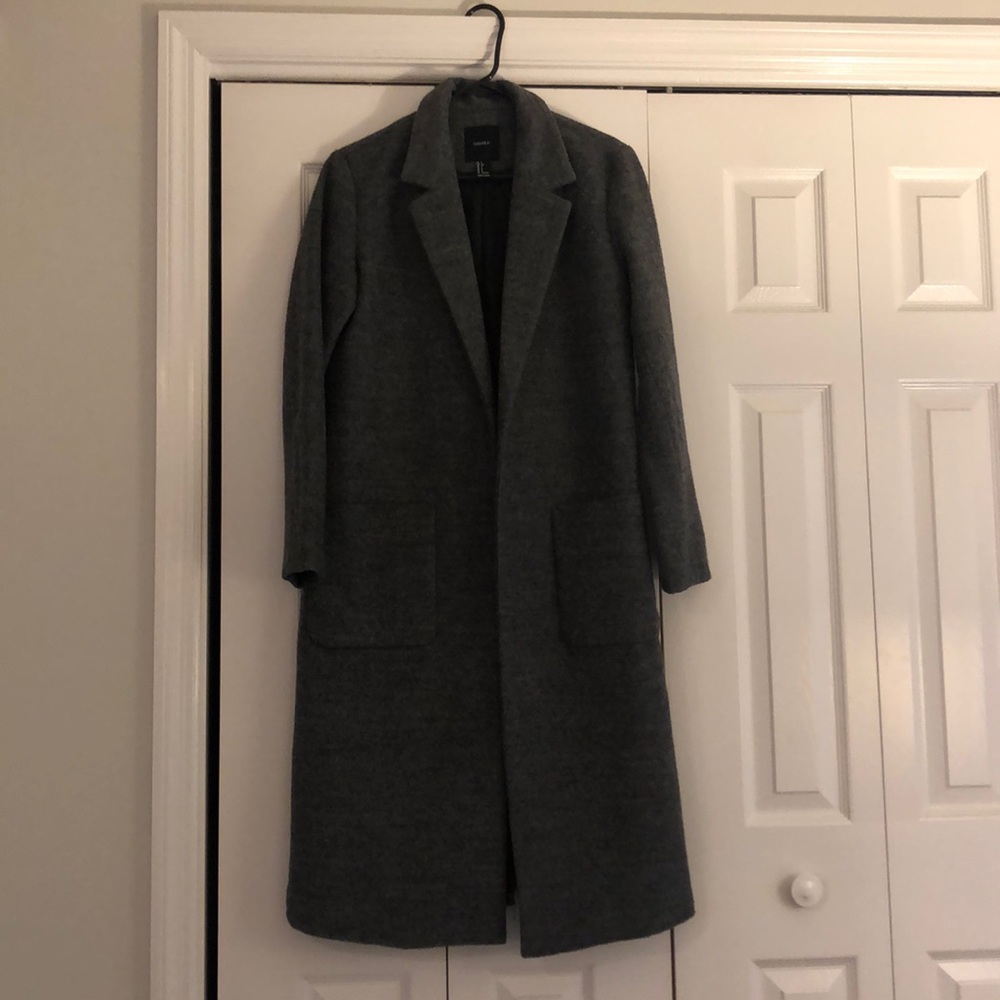 Grey Forever 21 Blazer Jacket